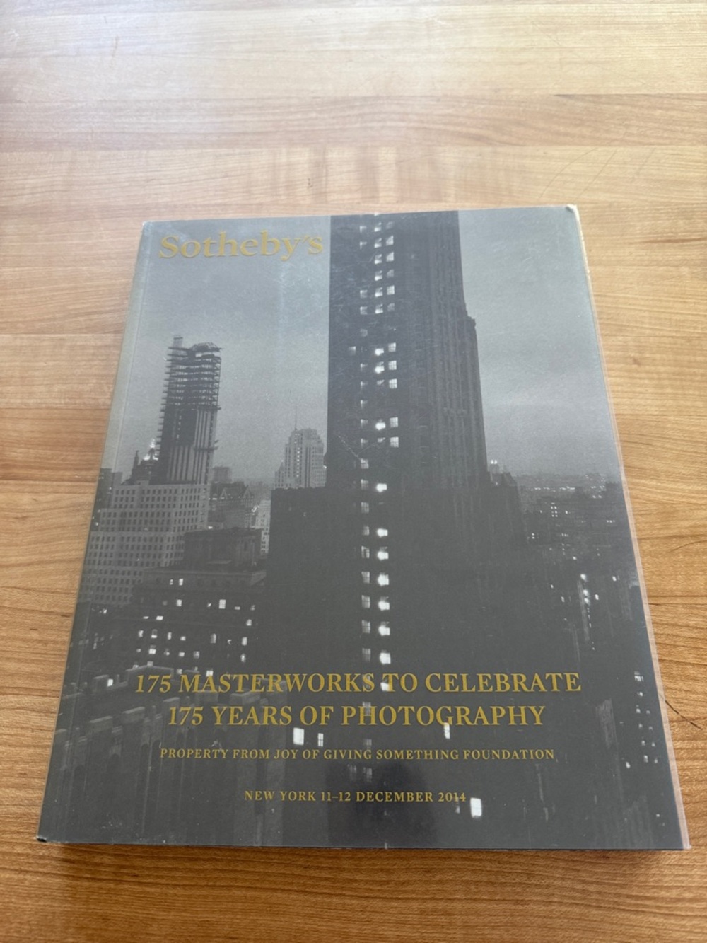 Sotheby’s Photography Catalog - 175 Masterworks to Celebrate 175 Years